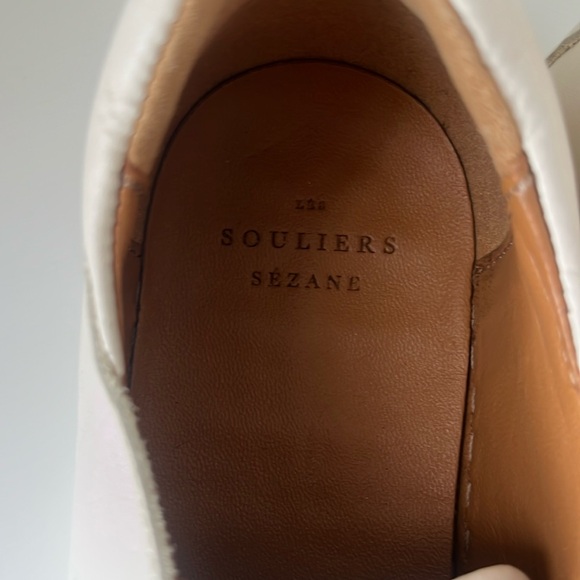 Sezane Off-White Sneakers - Picture 7 of 7